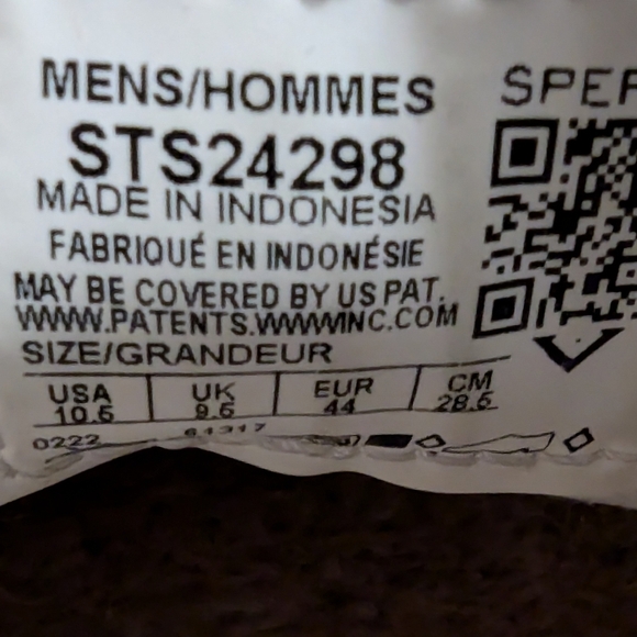 Sperry White Rainbow Boat Shoes, Exclusive Pride Edition unisex 10.5 M 12 W NIB - Picture 10 of 15